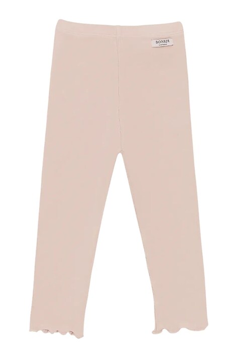 Donsje colanți pentru copii din bumbac cu elastan Joline Leggings roz regular waist 40800000