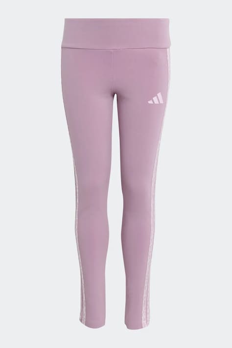 adidas Κολάν παιδικά βαμβακερά με ελαστάν μωβ κανονική KC7208