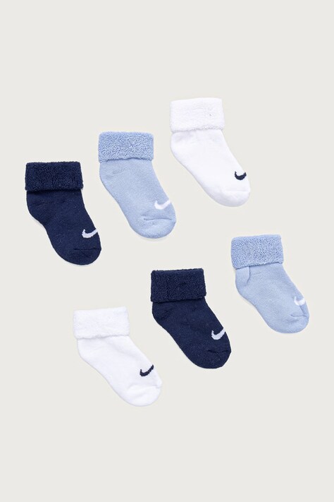 Nike Skarpety niemowlęce 6-pack niebieskie NN0995