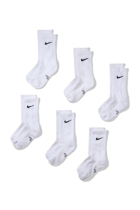Nike Skarpety dziecięce 6-pack białe SX6910