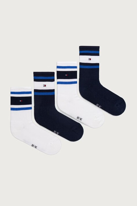 Tommy Hilfiger Skarpety dziecięce 4-pack niebieskie 701244123