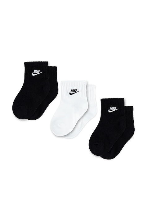 Nike Κάλτσες βρεφικές 3-pack μαύρες NN0050
