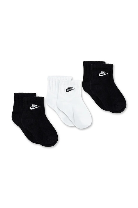Nike Κάλτσες βρεφικές 3-pack μαύρες NN0050