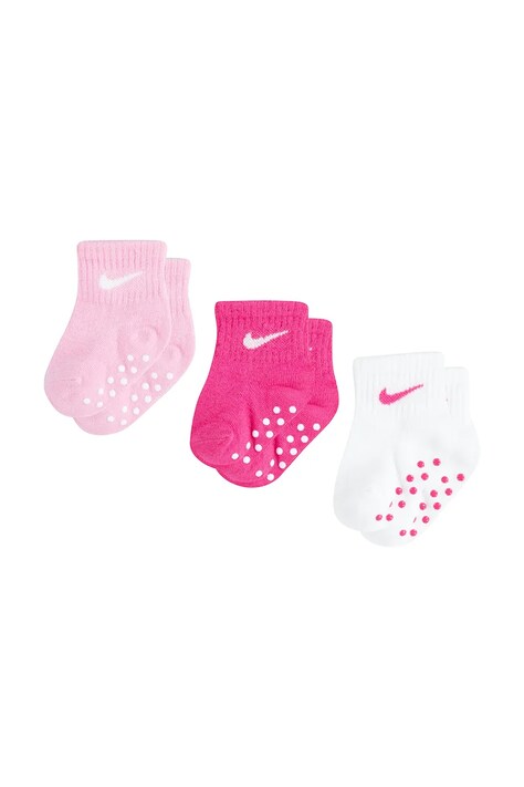 Nike Skarpety niemowlęce 3-pack różowe MN0053