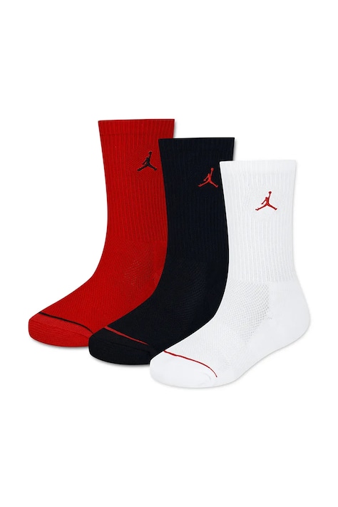 Jordan Κάλτσες Παιδικές 3-pack κόκκινες BJ0883