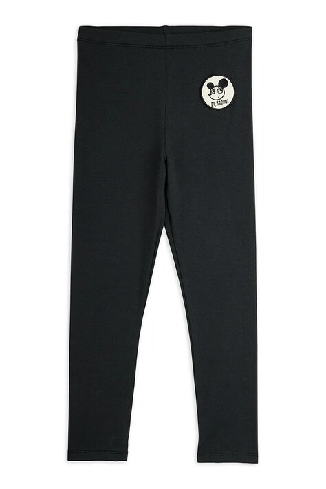 Mini Rodini Legginsy dziecięce bawełniane Ritzratz czarne 26730106