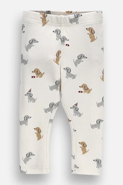 Coccodrillo κολάν βρεφικά βαμβακερά μπεζ κανονική SMALL WONDER UNISEX NEWBORN