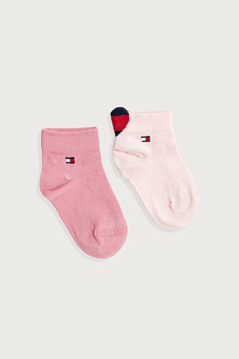 Tommy Hilfiger čarape za djecu 2-pack roze 701242133