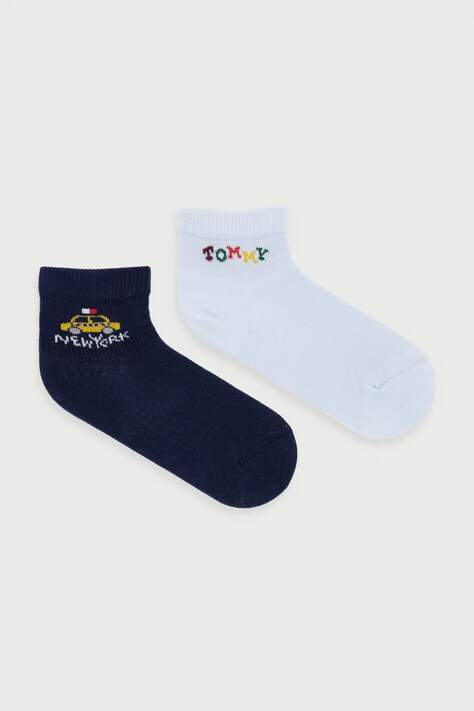 Tommy Hilfiger skarpety dziecięce 2-pack niebieskie 701241841