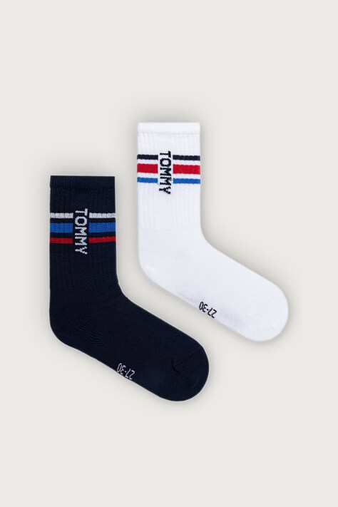Tommy Hilfiger Skarpety dziecięce 2-pack białe 701241836