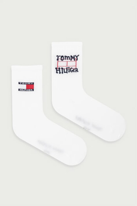 Tommy Hilfiger skarpety dziecięce 2-pack białe 701241835