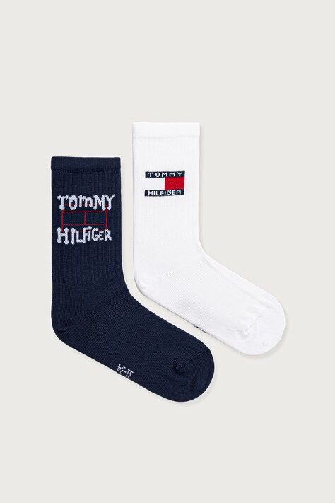 Tommy Hilfiger čarape za djecu 2-pack mornarsko plave 701241835