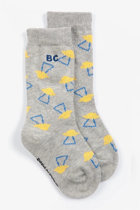 Bobo Choses čarape za bebe Pixel Abduction sive B226AH023