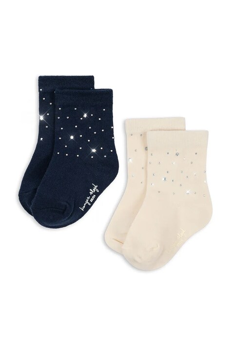 Konges Sløjd Skarpety dziecięce 2 PACK SPARKLE SOCKS 2-pack multicolor KS105859