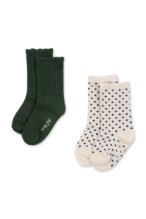 Konges Sløjd Skarpety dziecięce 2 PACK DOT SOCKS multicolor KS105843