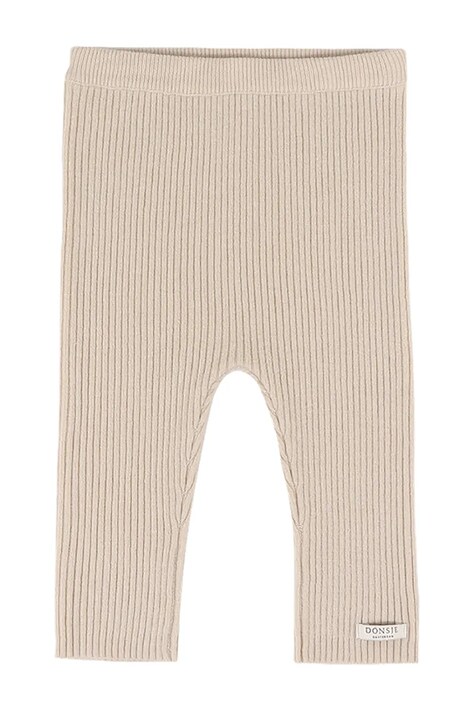 Donsje Κολάν βρεφικά από μαλλί μερινό Mesi Merino Wool Trousers μπεζ 3053400