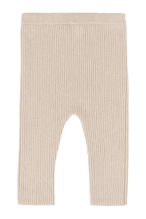 Donsje Legíny dojčenské z meríno vlny Mesi Merino Wool Trousers béžové 3053400