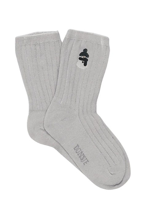 Donsje Skarpety dziecięce Lala Socks Snowman szare 3018803
