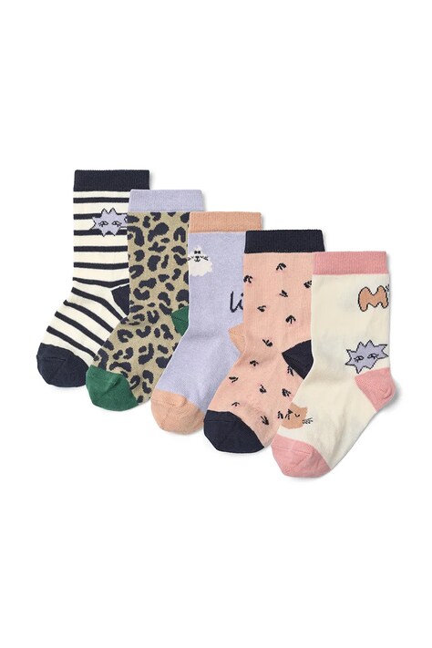 Liewood skarpety dziecięce Silas Socks 5-Pack multicolor LW20952