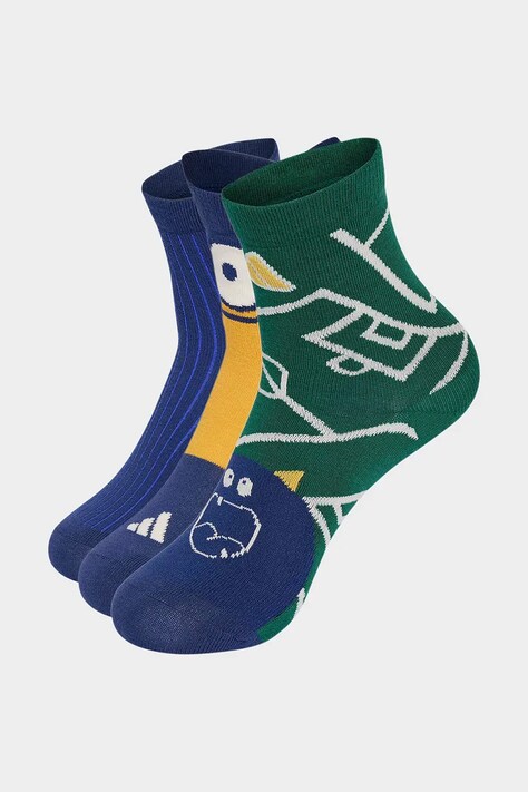 adidas Performance κάλτσες παιδικές 3-pack σκούρες μπλε KR1712