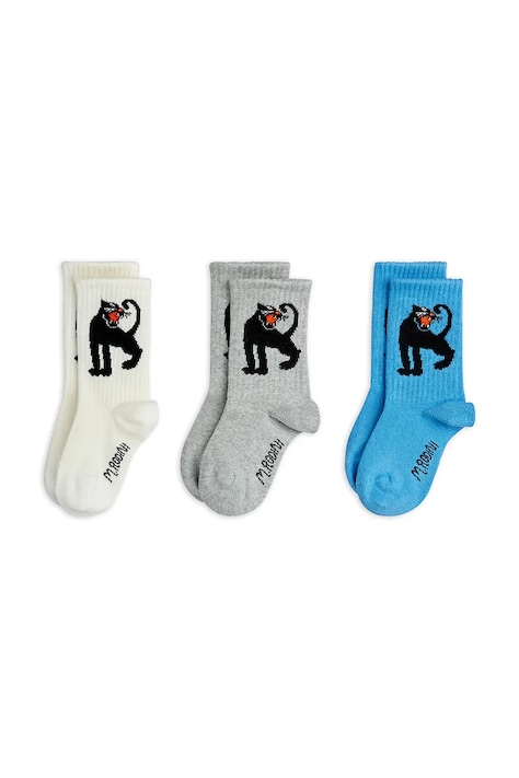 Mini Rodini skarpety dziecięce Panther 3-pack multicolor 11000350