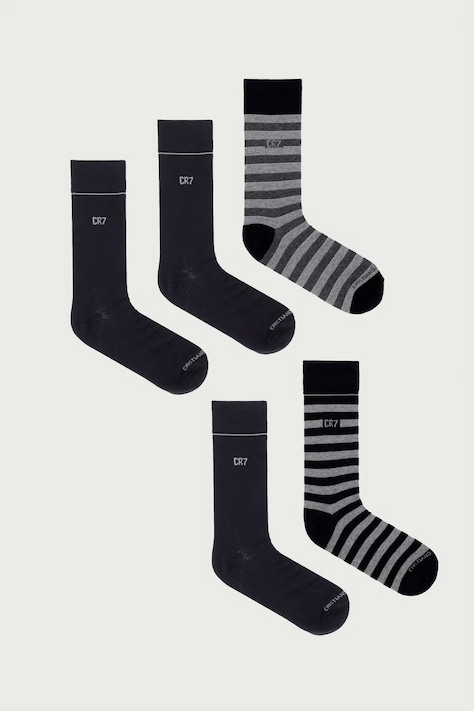 CR7 Cristiano Ronaldo Skarpety męskie 5-pack czarne 8275-8000-107