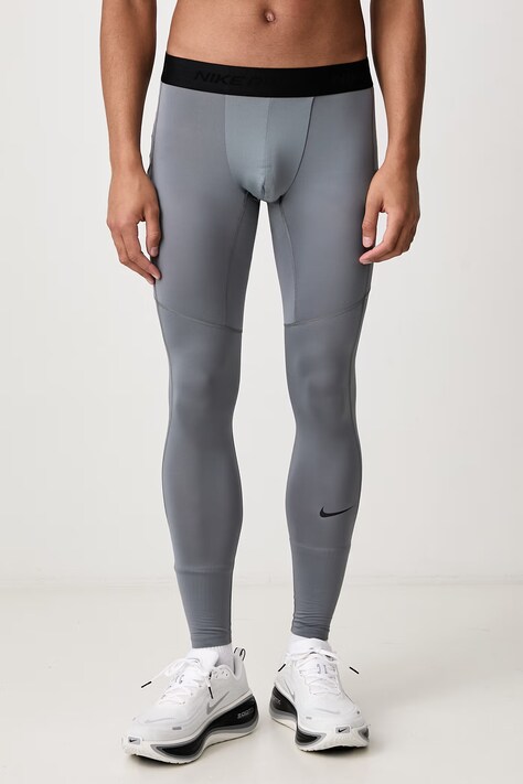 Nike Sportovní legíny pánské Pro Dri-FIT šedé regular waist FB7952.084