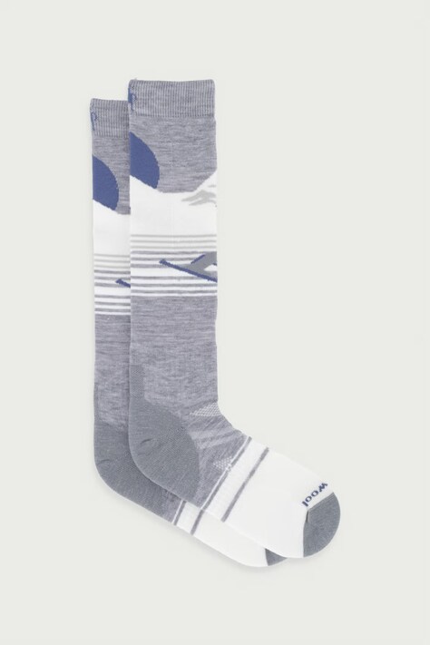 Smartwool Skarpety narciarskie męskie szare SW0031260391