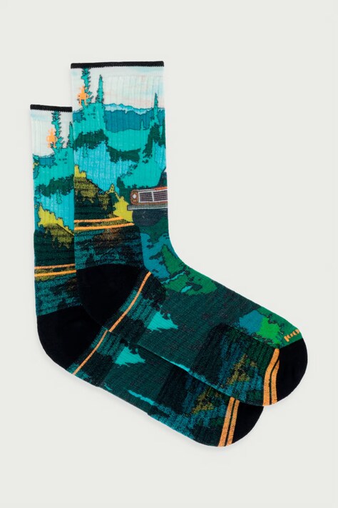 Smartwool Skarpety sportowe męskie zielone SW003032K181