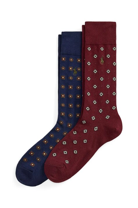 Polo Ralph Lauren skarpety męskie 2-pack granatowe 449P22336