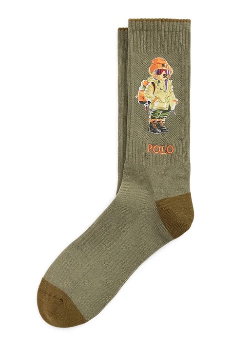Polo Ralph Lauren skarpety męskie zielone 449P22329