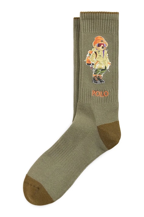 Polo Ralph Lauren skarpety męskie zielone 449P22329