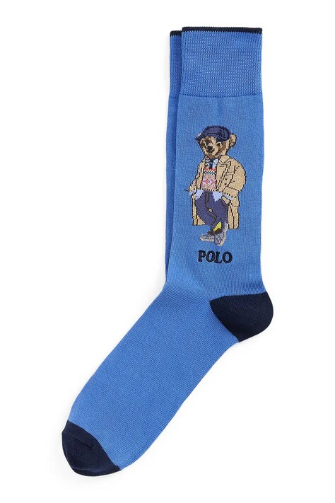 Polo Ralph Lauren Skarpety męskie niebieskie 449P21656