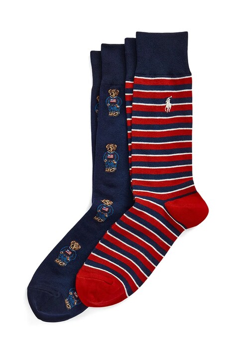 Polo Ralph Lauren Skarpety męskie 2-pack granatowe 449901998
