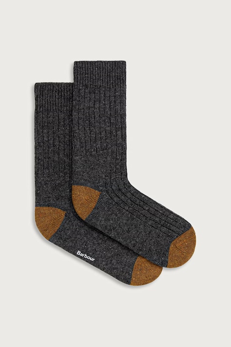 Barbour Skarpety męskie szare MSO0091