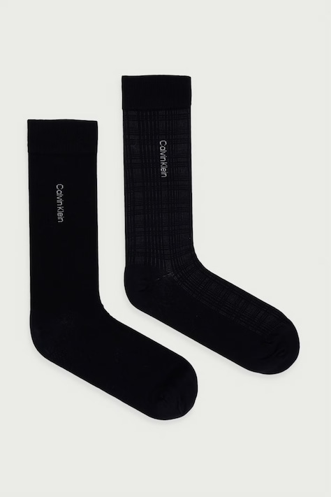 Calvin Klein skarpety męskie 2-pack czarne 701241440