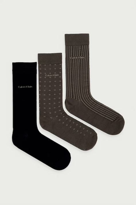 Calvin Klein Skarpety męskie 4-pack zielone 701241207