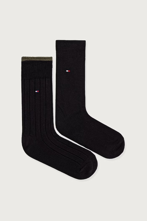 Tommy Hilfiger skarpety męskie 2-pack czarne 701241829
