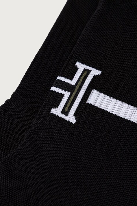 Tommy Hilfiger шкарпетки чоловічі 2 шт — AW26-LGMZUP, чорний — фото 2