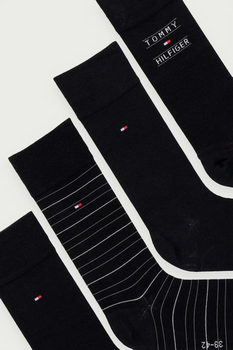 Tommy Hilfiger шкарпетки чоловічі 4 шт — AW26-LGMZW5, чорний — фото 2