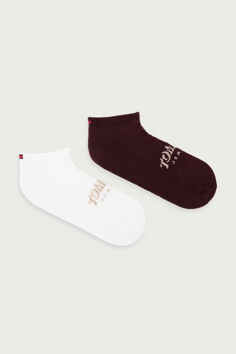 Tommy Hilfiger skarpety męskie 2-pack bordowe 701242196