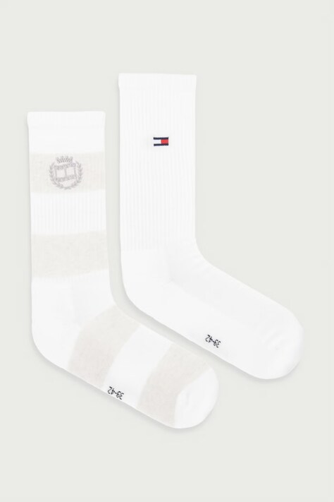 Tommy Hilfiger skarpety męskie 2-pack białe 701241825