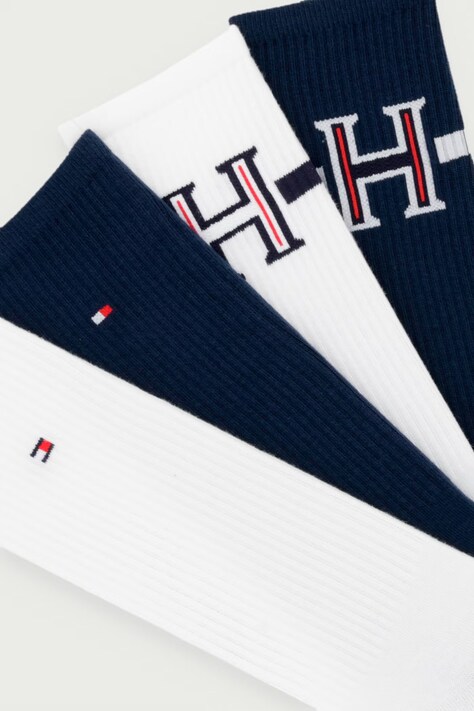 Tommy Hilfiger шкарпетки чоловічі з бавовною 4 шт. — фото 2