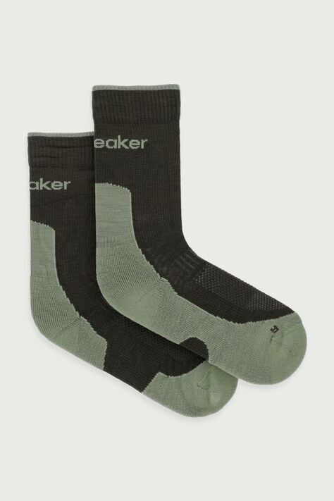 Icebreaker Skarpety Merino Hike+ Light zielone IB0A578O0MW1