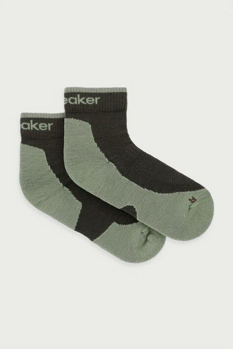 Icebreaker Skarpety sportowe męskie Merino Hike+ Light zielone IB0A578N0MW1