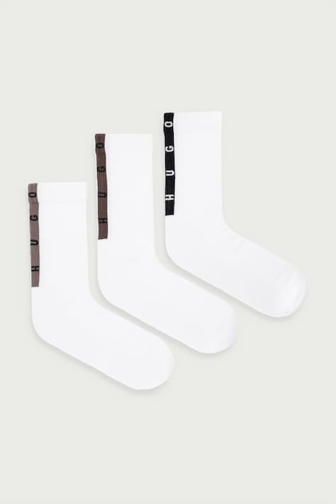 HUGO čarape za muškarce 3P QS BACK TAPE CC 3-pack bež 50564876