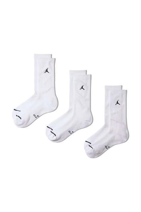 Jordan Skarpety z bawełną Everyday 3-pack białe IR6319.100