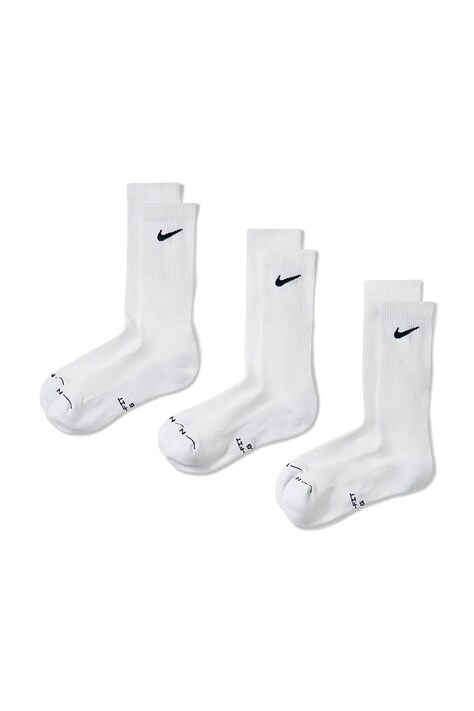 Nike Sportswear Skarpety z bawełną Everyday Elevated 3-pack białe HQ4335.901