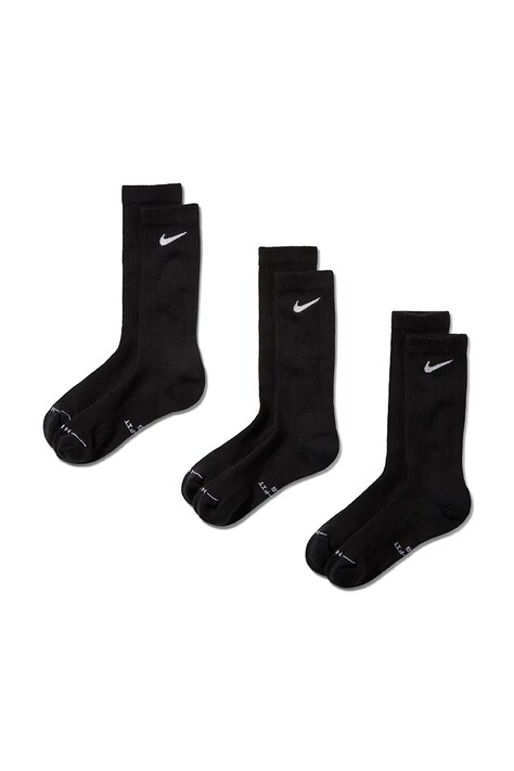 Nike Sportswear Skarpety z bawełną Everyday Elevated 3-pack czarne HQ4335.902