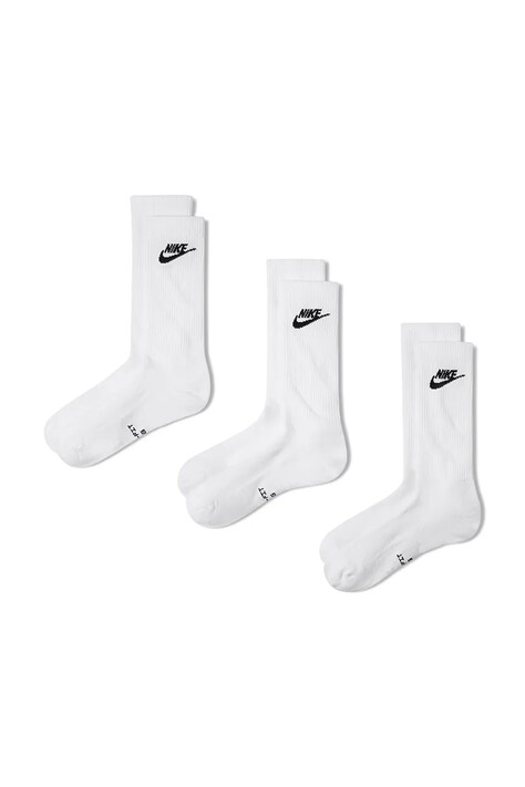 Nike Sportswear Skarpety Everyday Elevated 3-pack białe IH8522.901